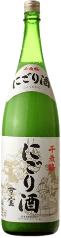千歳鶴 にごり酒 百宝
