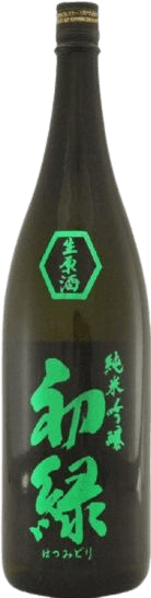 初緑 純米吟醸 無濾過生原酒