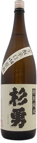 Sugiisami Tokubetsu Junmai Miyamanishiki +14 Kimoto Shikomi Karakuchi Genshu