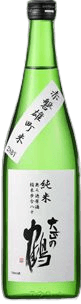 大正の鶴 純米赤磐雄町米 無濾過火入れ原酒