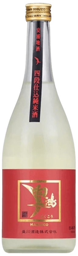 白鴻 四段仕込み 純米 レッドラベル