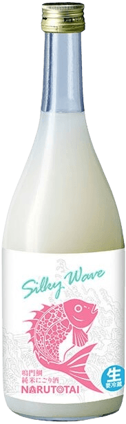 鳴門鯛 純米にごり生酒 Silky Wave