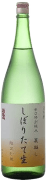 辛口特別純米 天鷹 夏越し しぼりたて生酒