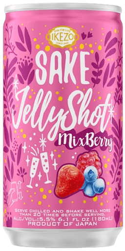Ikezo Sake Jelly Shot Mix Berry