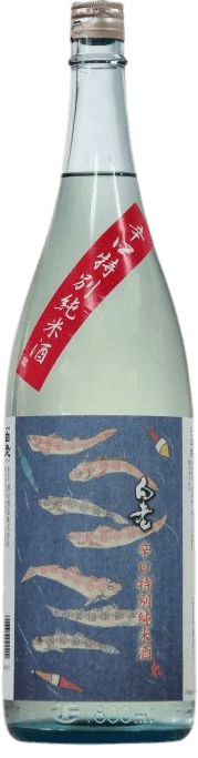 白老辛口特別純米酒ヘーゼルラベル 白老辛口特別純米酒ヘーゼルラベル
