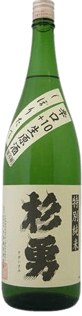 杉勇 特別純米 辛口+10 しぼりたて 生原酒 杉勇 特別純米 辛口+10 しぼりたて 生原酒