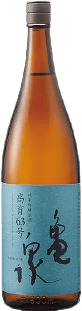 亀泉 純米吟醸原酒 高育63号 生酒