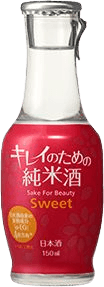 Junmai sake for beautiful skin Sweet