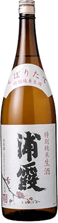 搾りたて特別純米生酒うらかすみ 搾りたて特別純米生酒うらかすみ