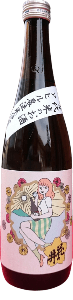 花の井 古代米の酒 あひる農法米使用