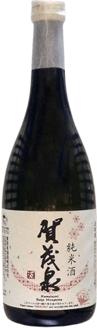 Kamoizumi Junmai Sake Crane Label Kamoizumi Junmai Sake Crane Label