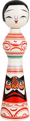 Kikunoi Kokeshi Bottle (Tokubetsu Junmai sake)