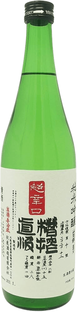 秋鹿 純米吟醸 超辛口 槽搾直汲