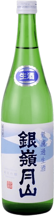 銀嶺月山 純米吟醸 無濾過生酒
