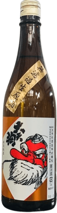 Freshly squeezed great tengu special Junmai unfiltered raw sake Freshly squeezed great tengu special Junmai unfiltered raw sake