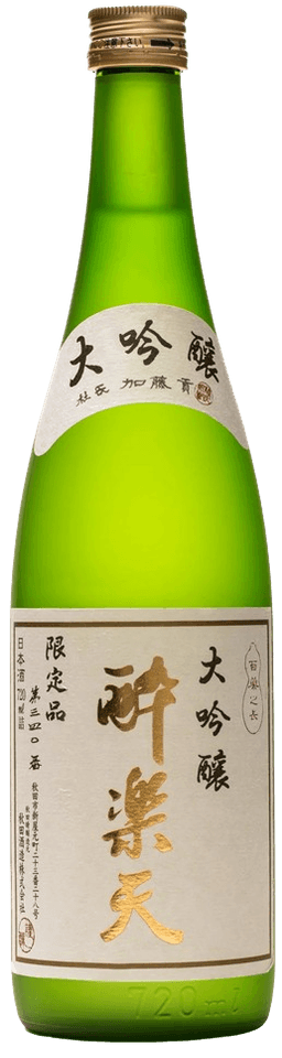 秋田晴(あきたばれ)酔楽天(すいらくてん)大吟醸 秋田晴(あきたばれ)酔楽天(すいらくてん)大吟醸