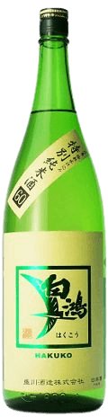 白鴻 特別純米酒60 緑ラベル 白鴻 特別純米酒60 緑ラベル