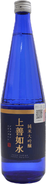 白瀧 上善如水 純米大吟醸 "Indigo" 白瀧 上善如水 純米大吟醸 "Indigo"