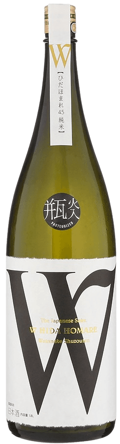 W Hidahomare Junmai Daiginjo Muroka Genshu 45 W Hidahomare Junmai Daiginjo Muroka Genshu 45